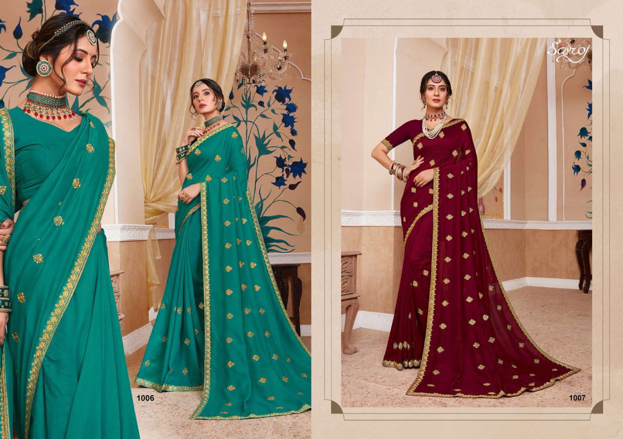 Saroj Mishth Latest Designer Festive Wear Silk Saree Collection 
